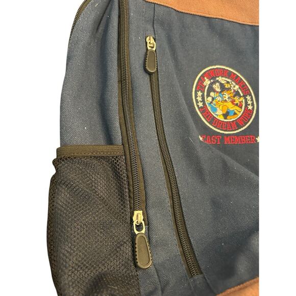 Disney Parks Cast Member Backpack Mickey Goofey Donald Pluto - Picture 3 of 7